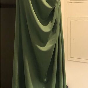 Spring green dress